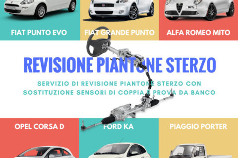 revisione piantone sterzo